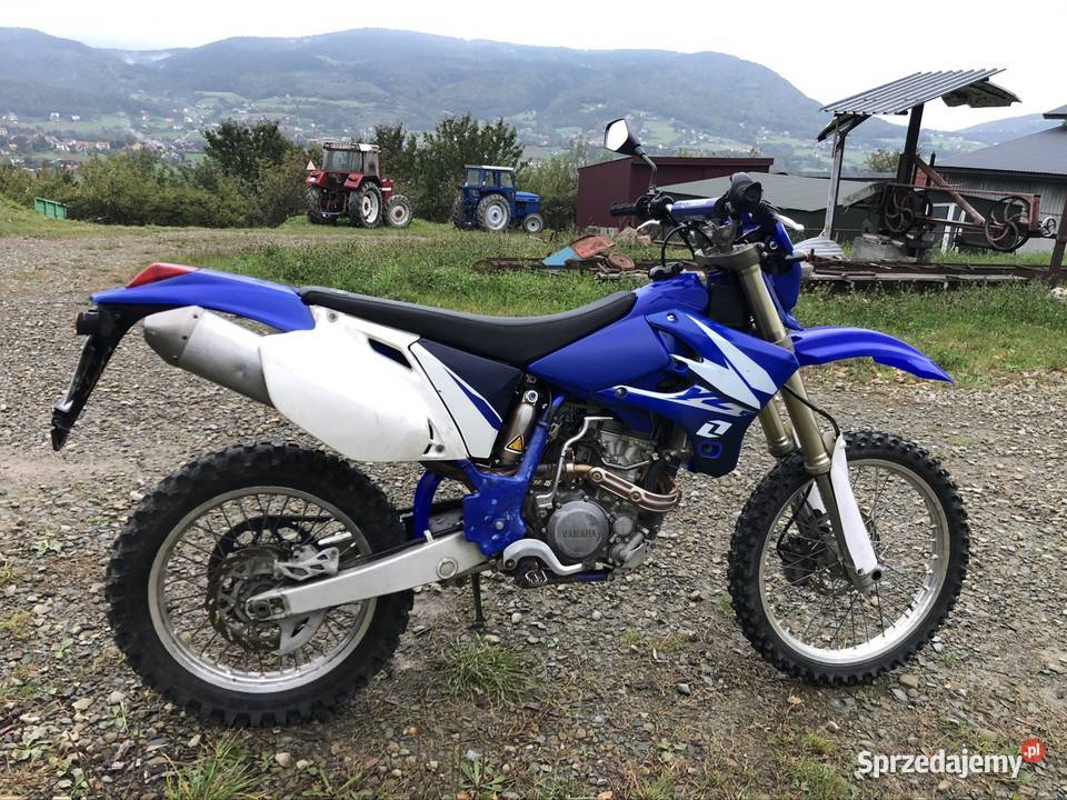 Yamaha wr 250 zarejestrowana w Polsce małopolskie Męcina