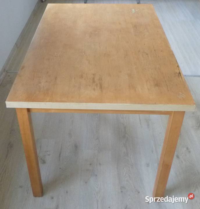 Prostokątny stół drewniany 120 x 80 74cm Stoły Warszawa