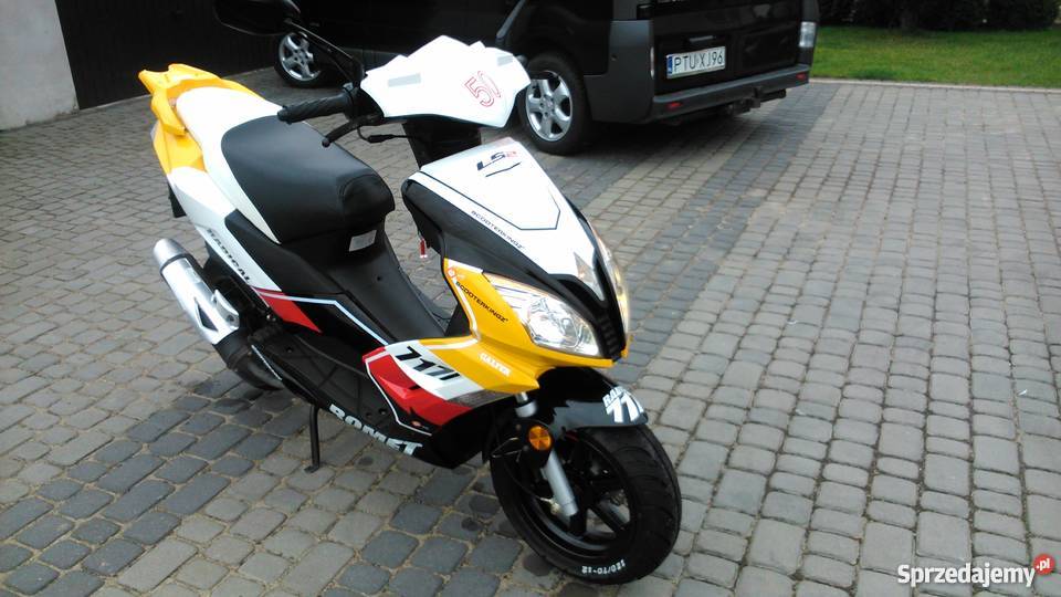 ROMET 717 2t chłodzony cieczą skuter Malanów