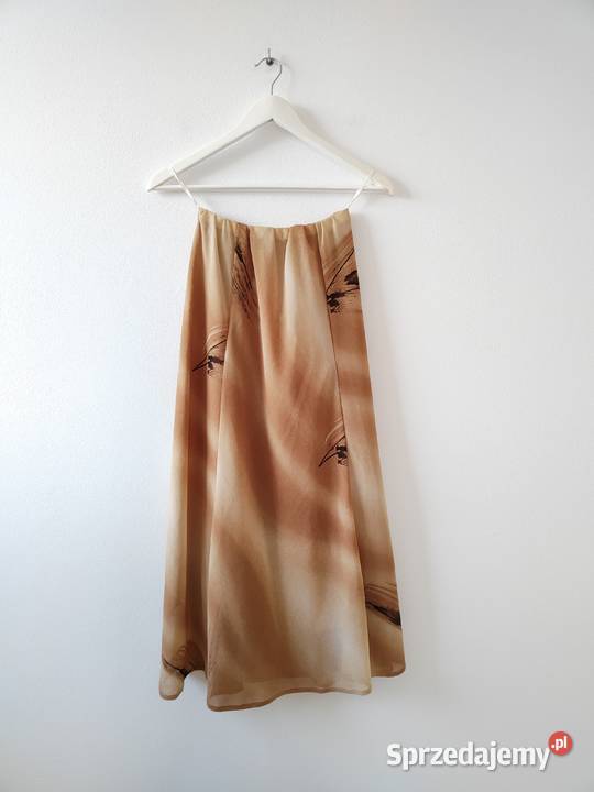 Exclusive style for women Zestaw bluzka Spódnica brązowy/beżowy sprzedam