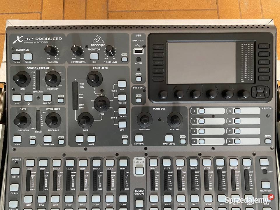 Mikser cyfrowy Behringer x32 Producer hard case Rzeszów sprzedam