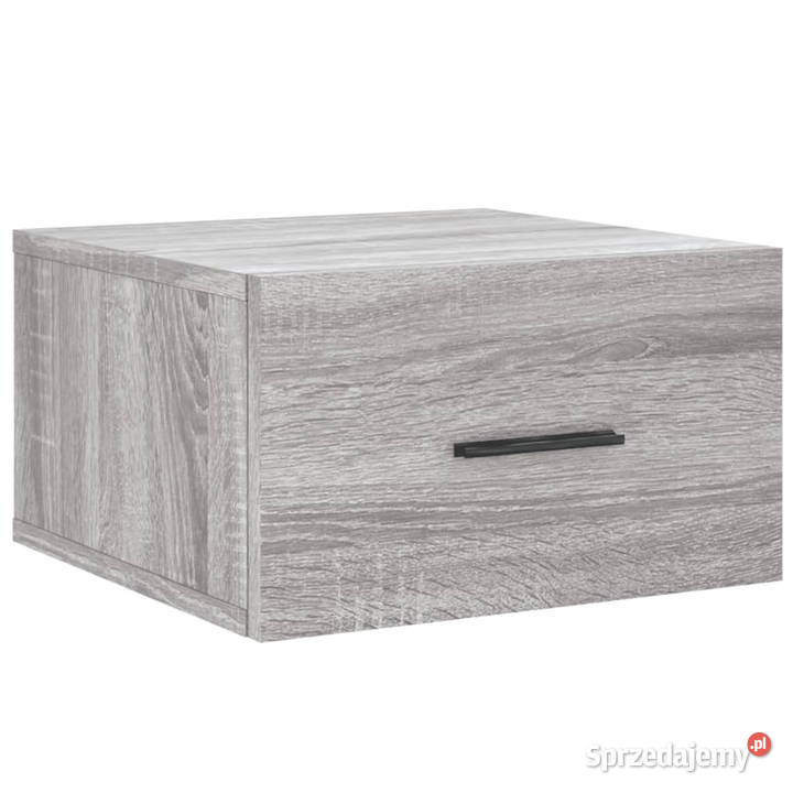 Wisząca szafka nocna szary dąb sonoma 35x35x20 mazowieckie Warszawa