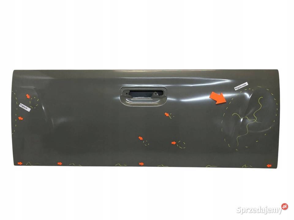 Isuzu D II RT50 20122014 przed liftem Klapa Skarżysko-Kamienna