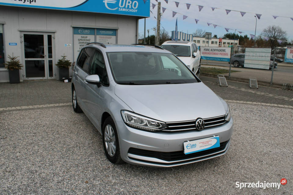 Volkswagen Touran EVO Comfortline netto 64 146 srebrny Warszawa sprzedam