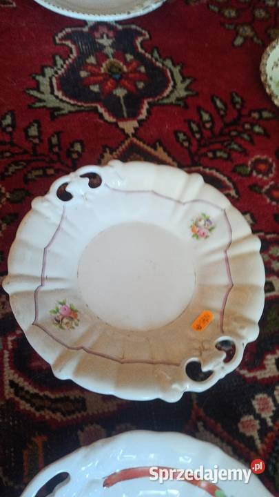 Patery Carl Tiesh Sygnowana CT
Syg z 18751904r Porcelana i szkło Gdańsk