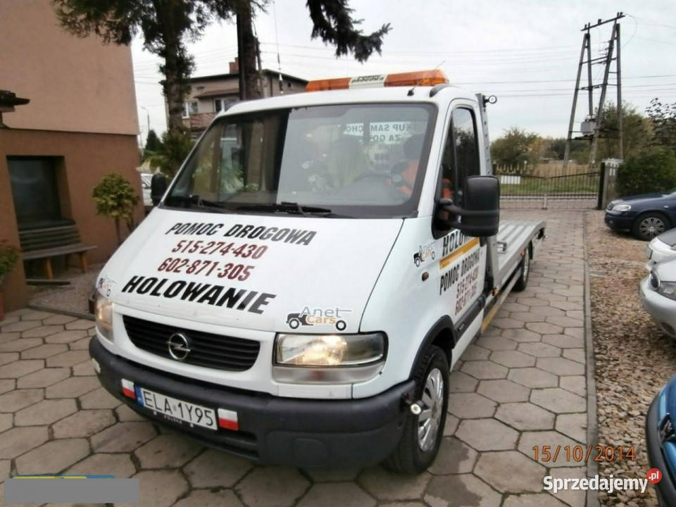 Opel Movano Movano pomoc drogowa holowanie transport Movano…