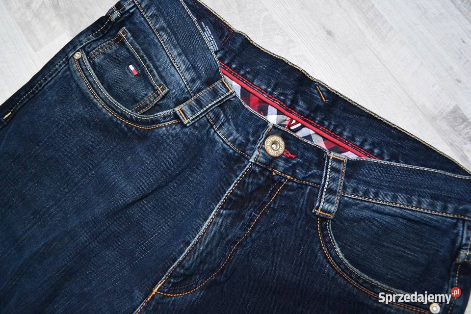 Spodnie męskie jeansowe Tommy Hilfiger S M Toruń sprzedam