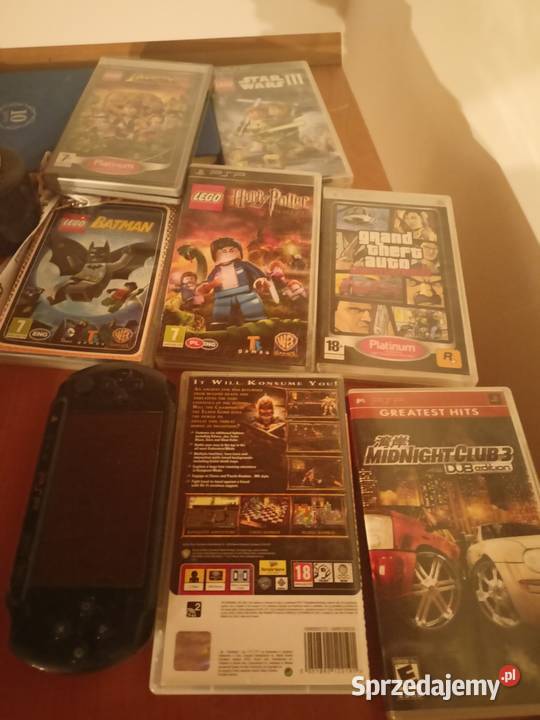 Konsola psp Minecraft inne gry dla dzieci dolnośląskie Wołów