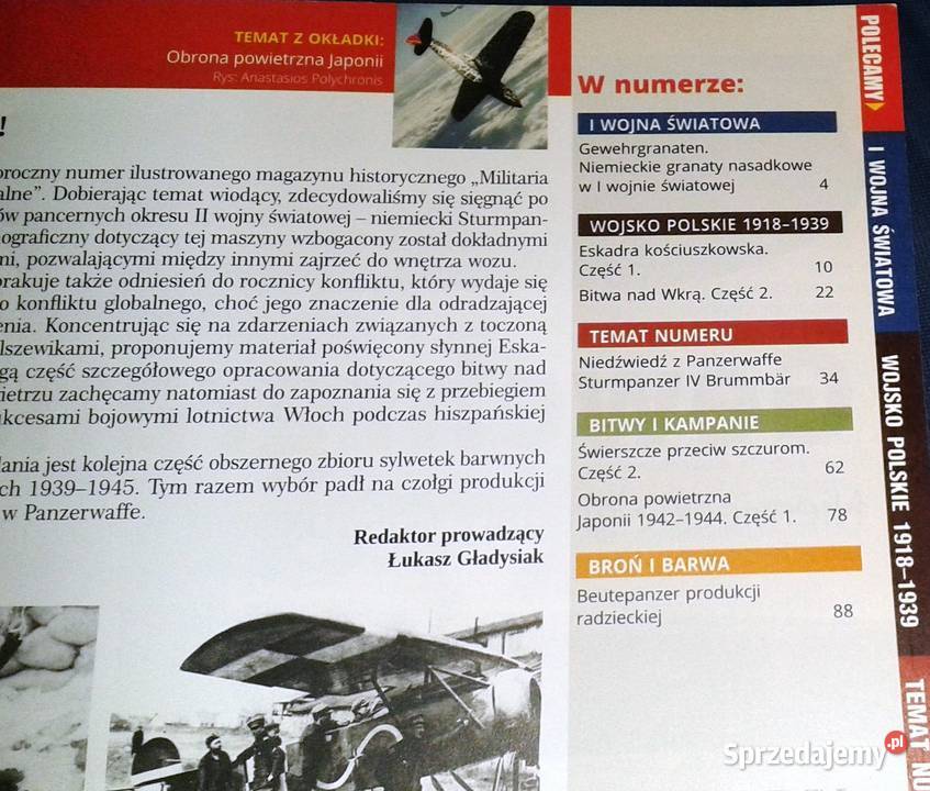 Militaria XX wieku Obrona powietrzna Japonii 141 Chełm sprzedam