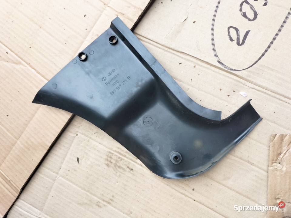 AUDI 80 B3 80B3 OSŁONA SŁUPKA PROGU LEWY PRZÓD Kamień-Kolonia