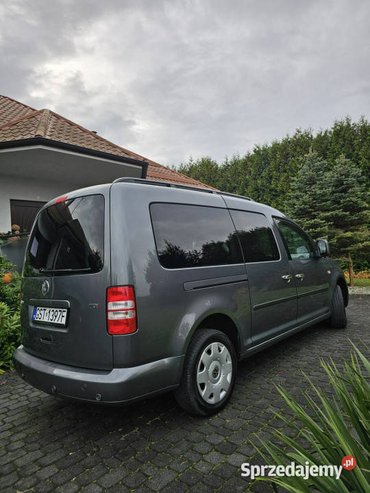 Volkswagen Caddy VW Caddy Maxi 5 osobowy III Zarejestrowany w Polsce Rywałd