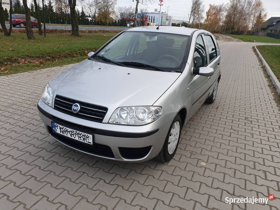 Fiat Punto 12 Benzyna 2004 Automat 5 d Wspoma radio Poznań