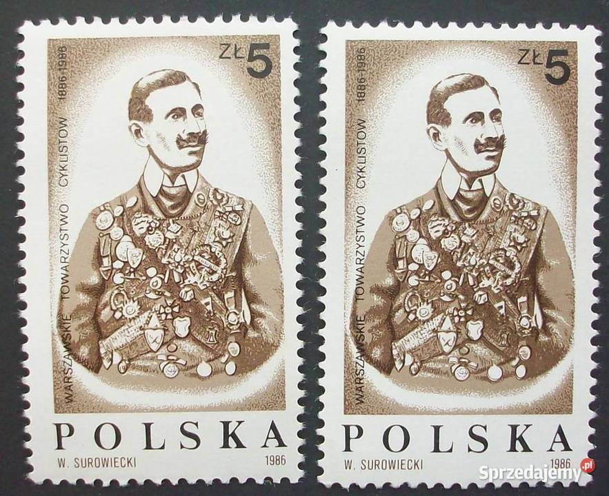 L Znaczki polskie 1986 kwartał IV