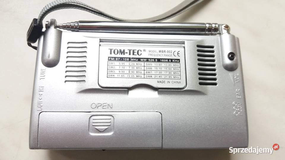 TOMTEC WBR902 AM MW SW Radio 10Band Digital Płońsk
