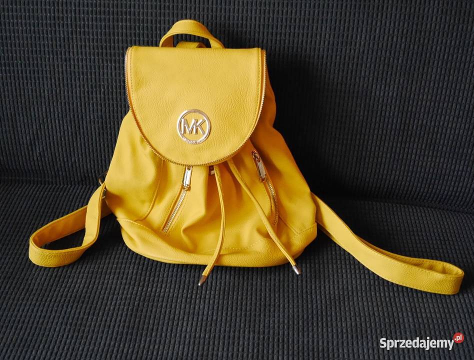 Michael Kors śliczny musztardowy plecak nowy Dla kobiet Wrocław