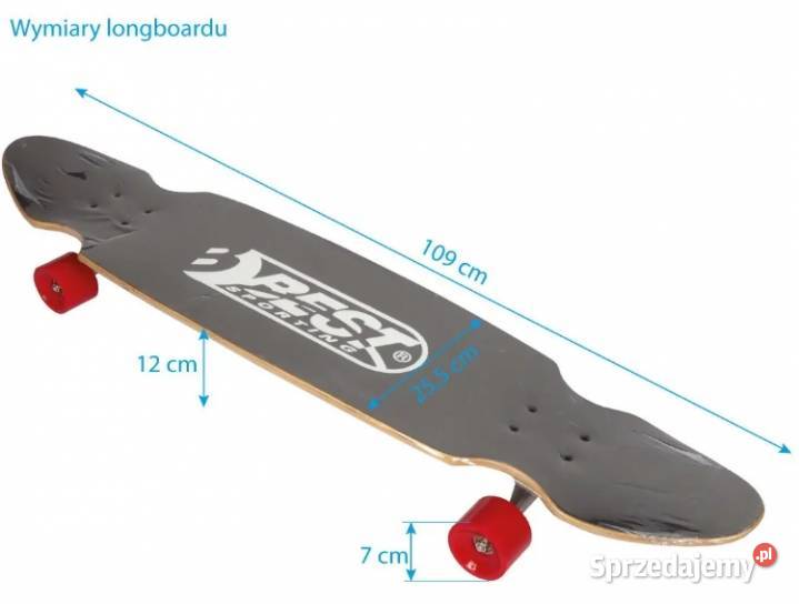 DESKOROLKA LONGBOARD BEST SPORTING PIRATE CLUB Bielsk Podlaski