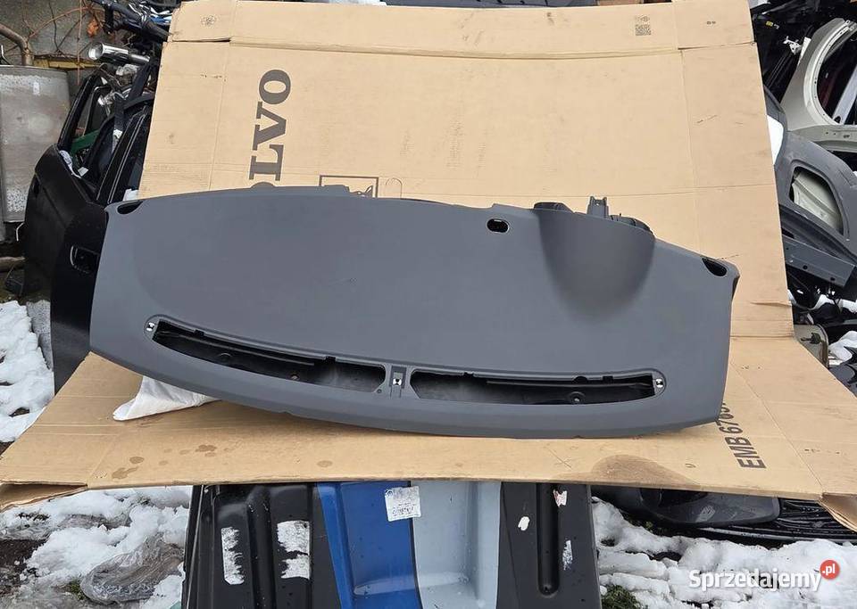 Kokpit konsola deska rozdzielcza Fiat 500 Motoryzacja