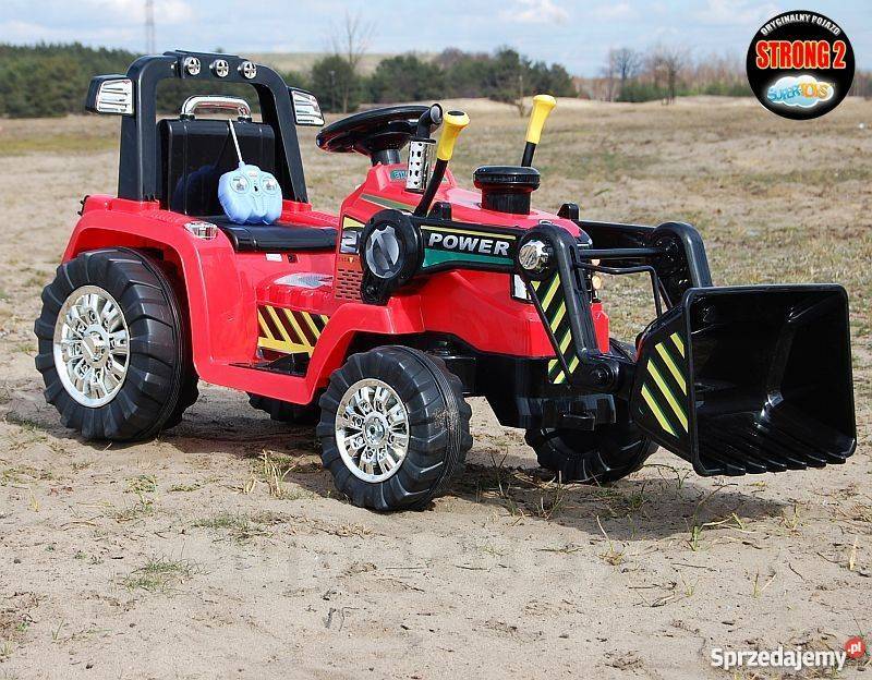 NAJMOCNIEJSZY TRAKTOR Z ŁYŻKĄ I PILOTEM 12V 1005 Toruń