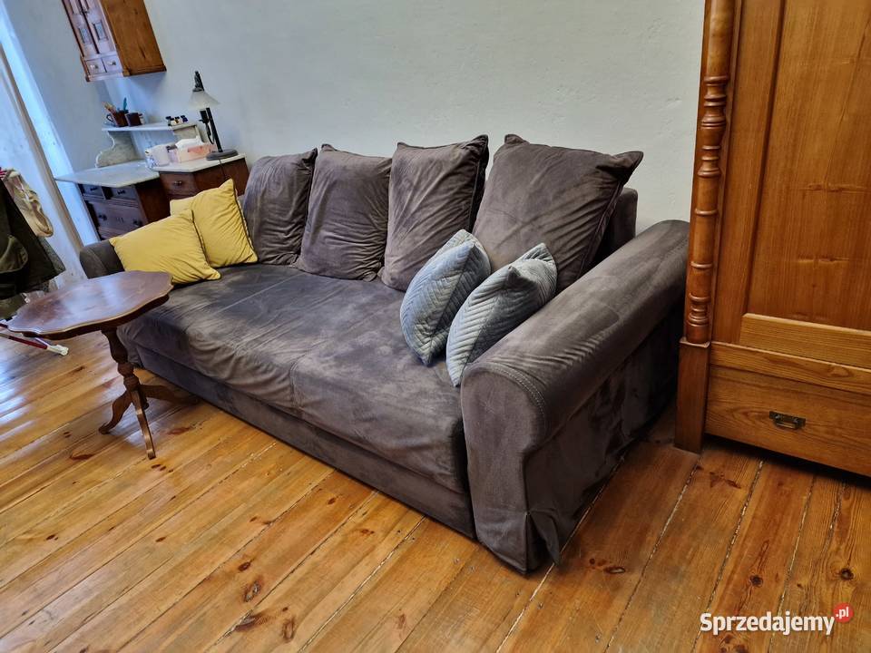 Sofa w stylu angielskim z funkcją spania Wrocław sprzedam