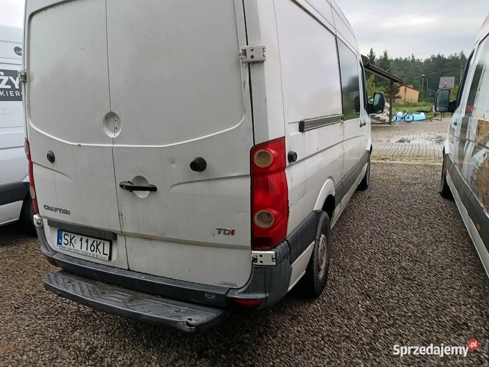 Crafter 7 osób SWAP 29tdi średniak hak 35t klima manualna Wołoskowola sprzedam