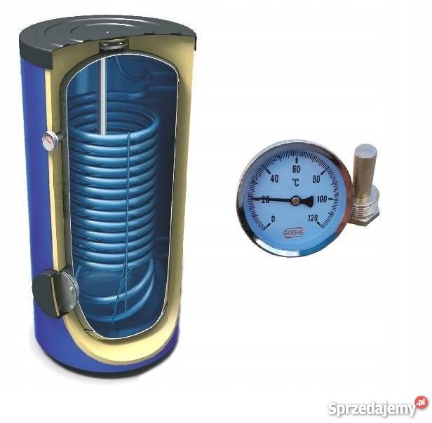 Bojler Lemet MAXI 200l 1w do POMP CIEPŁA 1 węż Łobez
