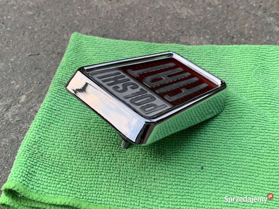 Emblemat znaczek Polski Fiat 126p Oryginał tzw Kraków