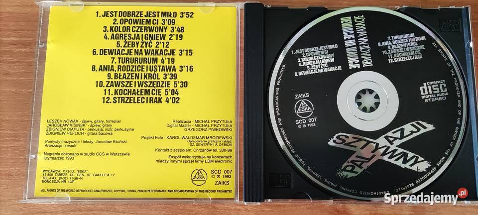 UnikatSztywny Pal Azji Dewiacje Na Wakacje cd Gliwice