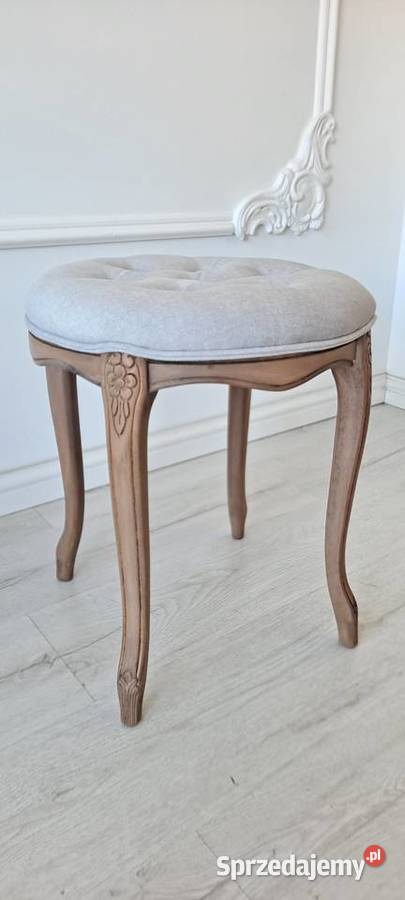 Stylowa pufa podnóżek stołek taboret Ludwik sprzedam