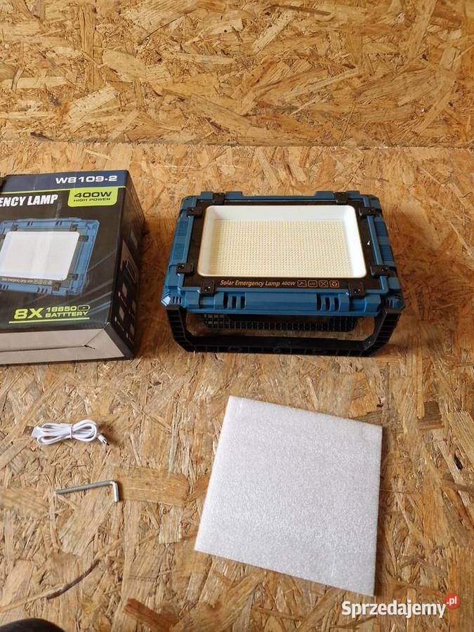 Naświetlacz Solarny LED W81212 400W Reflektor