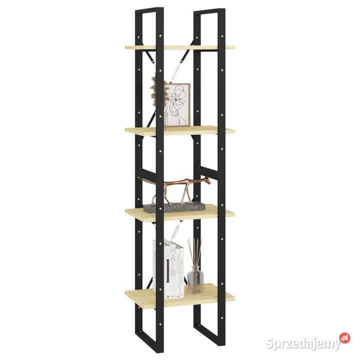 4poziomowy regał na książki 40x30x140 lite Warszawa