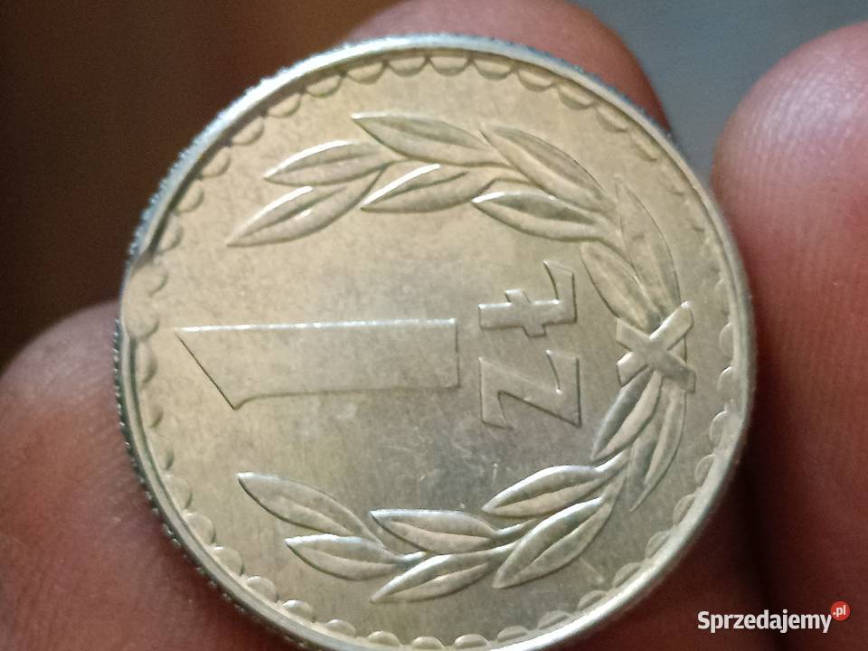 Sprzedam monete 1 zloty 1987 odkroj blachy nnnn Numizmatyka Kolekcje lubelskie Chełm