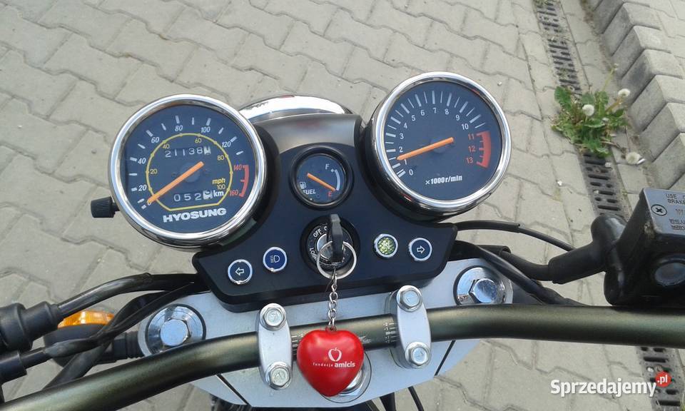 Hyosung GT 125 Naked 2004r 21138km Kraków