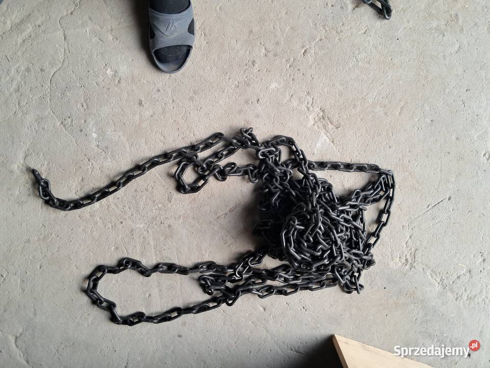 Łańcuch plastikowy używany lubelskie Chmielek