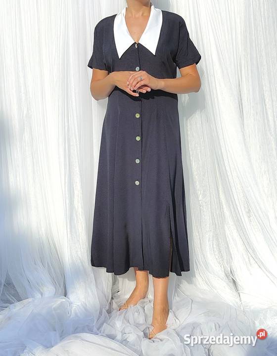 Sukienka Cubus vintage 38 M retro panelowa lata Szczecin