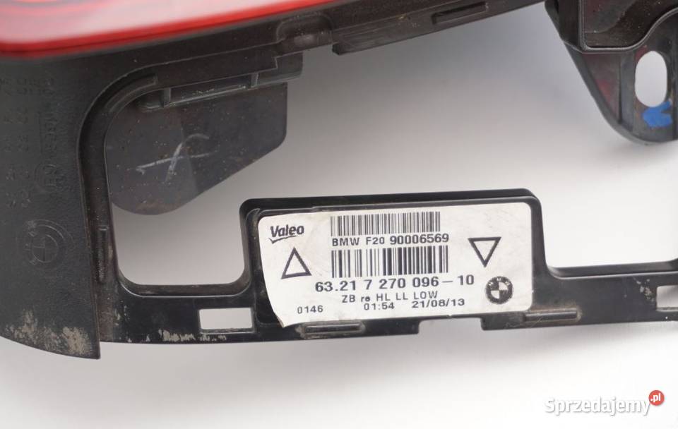 LAMPA TYLNA PRAWA TYŁ BMW 1 F20 wielkopolskie
