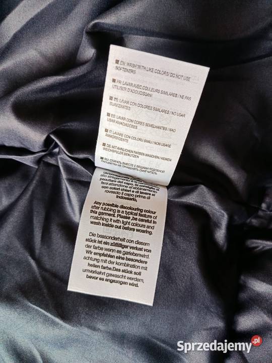 Kurtka zimowa pikowana Tommy Hilfiger granatowa podlaskie Białystok sprzedam