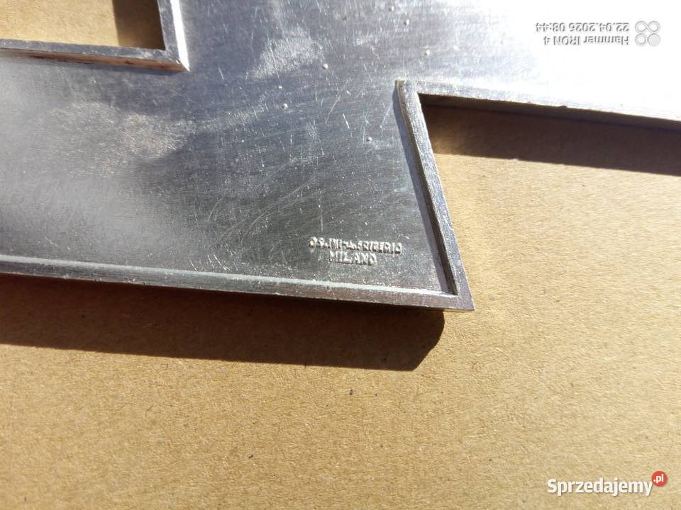 Fiat 132 napis znaczek emblemat aluminium Italy podkarpackie Przemyśl
