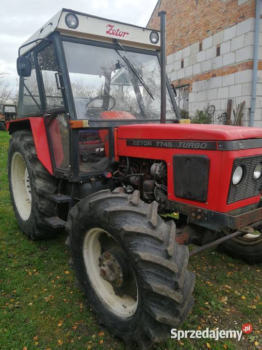 Zetor 7745 turbo 4x4 intercooler 81 dolnośląskie Stoszowice sprzedam