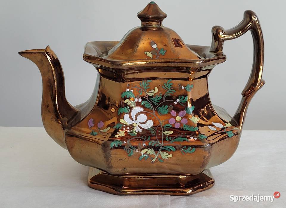 Angielski zabytkowy dzbanek Staffordshire z małopolskie Kraków