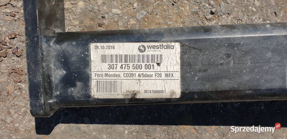 Hak mondeo mk4 lubelskie Puławy