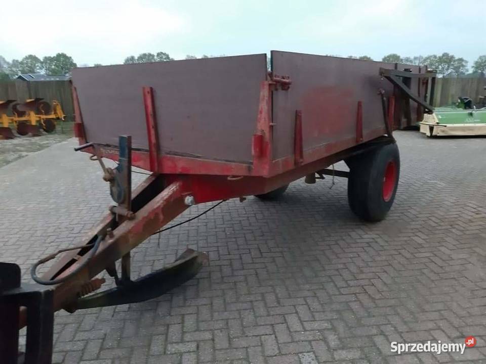 Przyczepa wywrotka 5 tonowa Przyczepy rolnicze Drużbice sprzedam