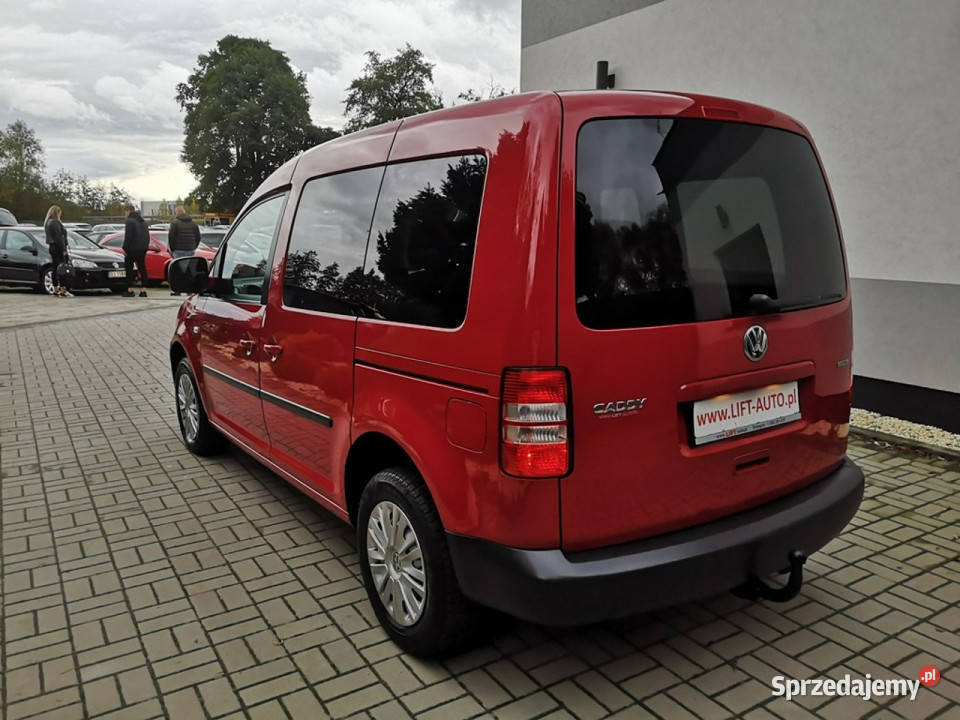 Volkswagen Caddy 20 B 109 Klima Elektryka Gaz Samochody osobowe Strzegom