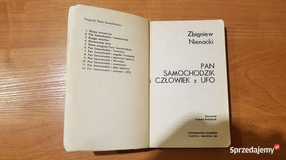 Książka Pan samochodzik i człowiek z ufo Białystok