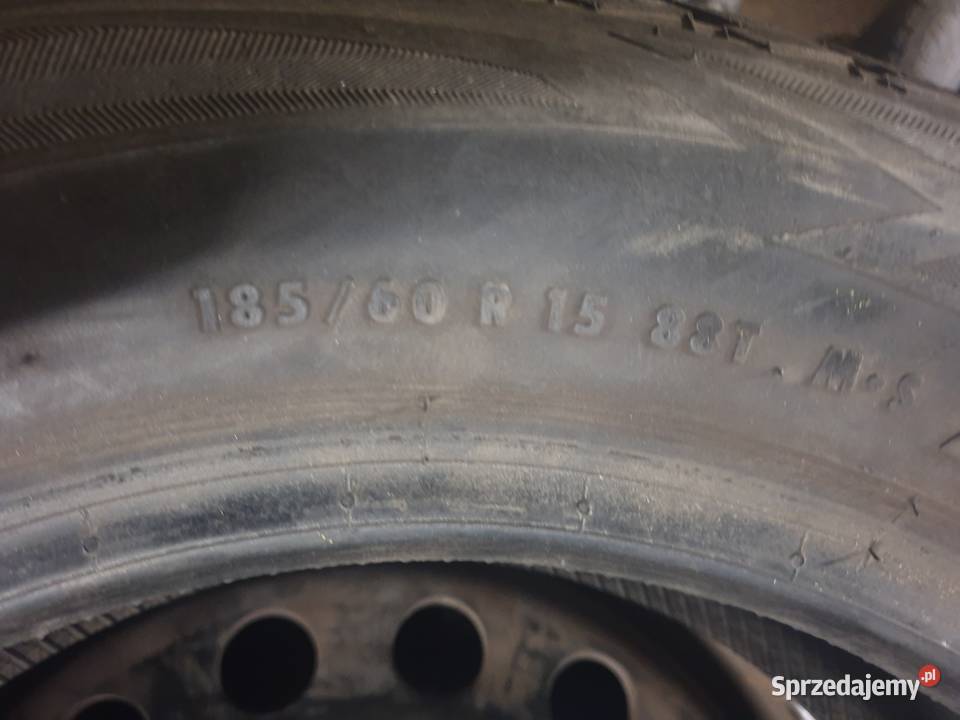 opona Uniroyal Ms Plus 66 18560R15 zima warmińsko-mazurskie Dobre Miasto