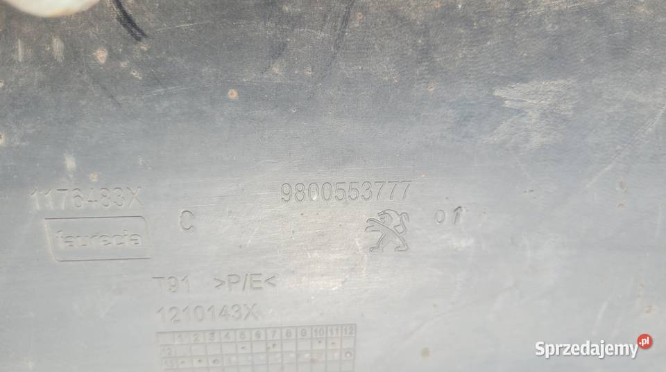 PEUGEOT 308 II T9 HB DOKŁADKA ZDERZAKA TYL Ruda Śląska