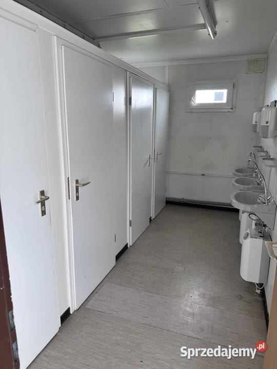 KONTENER SANITARNY 8x KABINA WC 6x UMYWALKA 2x Wrocław