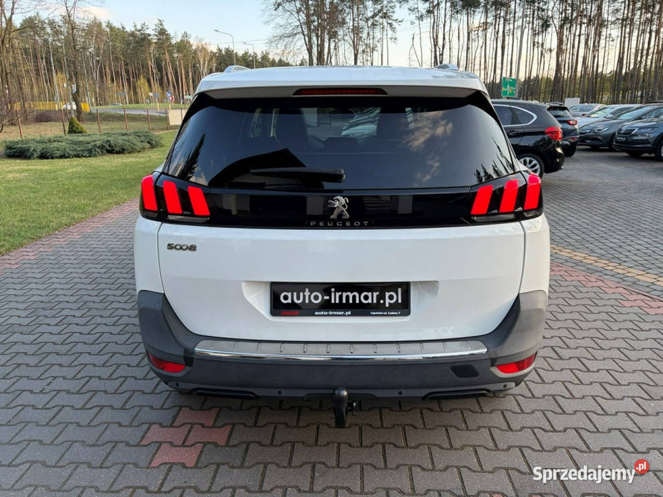 Peugeot 5008 7 foteli Półskóry Panorama Allure przyciemniane szyby