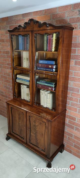 Ekskluzywna biblioteka witryna Ludwik Filip Łagów sprzedam