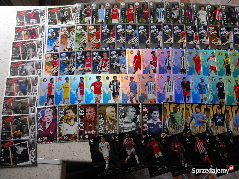topps Match Attax Champions League 2024 komplet Mykanów sprzedam