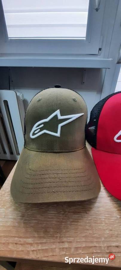 Czapki truckerki Alpinestars 3 sztuki Lublin sprzedam